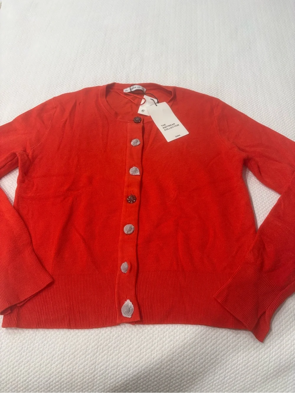 Zara vibrant red